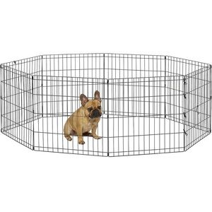 Midwest home for pets -Black E Coat exercise pen